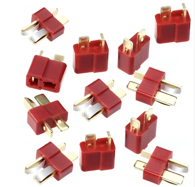 ✅ 20 pares de enchufes de oro T-Dean enchufe de alta corriente Dean T-Plug T-... - Imagen 1 de 4