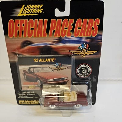 Johhny Lightning  1992 Cadillac Allante , Official Pace Car "White Lightning"  - Image 1 of 4