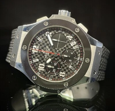 HUBLOT Big Bang 41mm Original Acero Cerámica Automático 341.SB.131.RX Caja y Certificado Foto 1 de 4