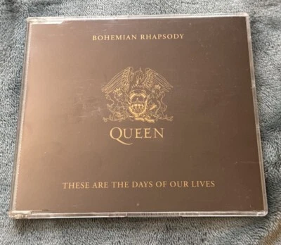 Queen Bohemian Rhapsody UK CD Single 1991 Parlophone Records Issue Foto 1 de 4