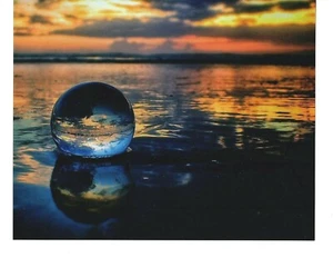 Arte fotográfico amanecer en la playa daytona playa florida (ff - Imagen 1 de 1