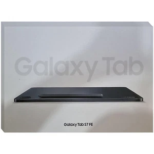 Samsung Galaxy Tab S7 FE 12.4 Inch Mystic Black 128GB + 6GB WIFI Only NEW - Picture 1 of 1
