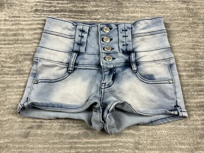 Почти знаменитый Jean шорты подростков 3 синий свет стирка 4 кнопки - Изображение 1 из 4