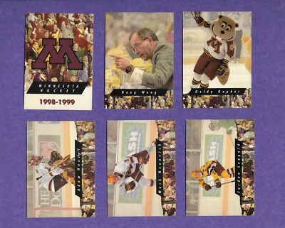 1998-99 University of Minnesota Gophers Hockey cards Pick Any Buy 2 or more $ave - Image 1 of 2