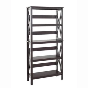 ClosetMaid Shelving Unit 63.43" x 30" x 11.8" 5 Tiers Shelves Wood Black Walnut - Picture 1 of 6