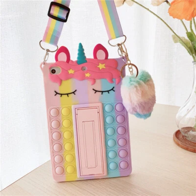 Kids Shockproof Case Cover With Strap For Samsung Galaxy Tab A A7 S6 Lite 10.4" - Image 1 of 4