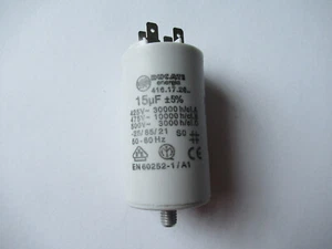 Kondensator Motorkondensator Anlaufkondensator Ducati 15µF 15uF 15 µF uF - Bild 1 von 3