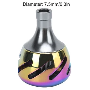 (M)Fishing Power Knob Reel Handle Knob All Metal Colorful Fishing Accessory CH - Picture 1 of 22