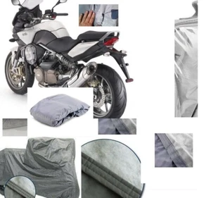 TELO COPRIMOTO TELATO FELPATO PER APRILIA MANA 850 ANNO 2009 IMPERMEABILE ANTIGR - Imagen 1 de 9