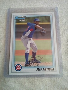 2010 Bowman Prospects Jeff Antigua #BP13 Pitcher Chicago Cubs