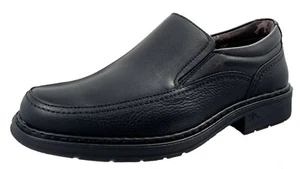 Fluchos Clipper: Mokassins Dress Up Herren schwarz Leder Ref.9578 - Bild 1 von 5