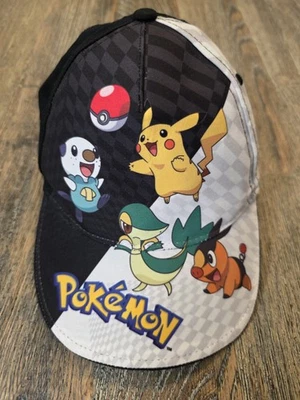 Gorra Pokemon Vintage Oficial Blanco y Negro Starters Niños Talla Única 2012 Foto 1 de 4