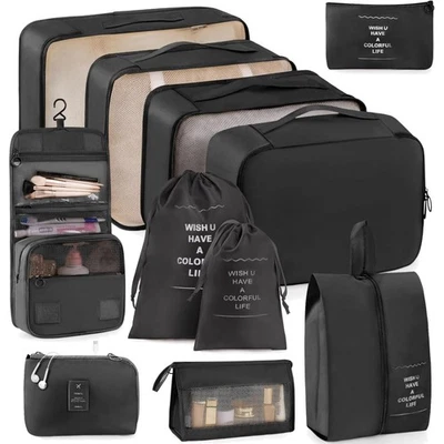 Koffer Organizer Set 11-teilig  Reise Packing Cubes - Bild 1 von 4