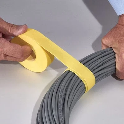 Envoltório de amarração de cabo RIP-TIE G-05-075-BU, 75 pés L, 3/4 pol diâmetro máximo do pacote, azul, - Imagem 1 de 2