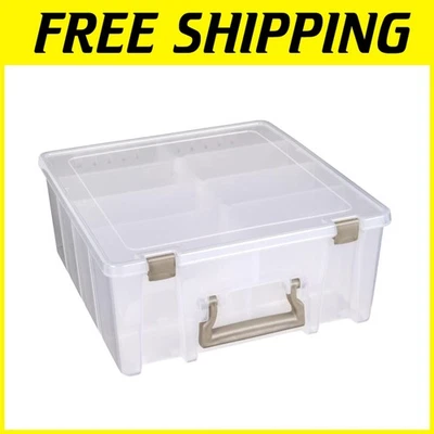 Gold Closure Craft Organizer - Super Satchel Double Deep - Image 1 of 4