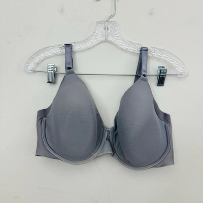 Olga Gray Wide Band Lightly Lined T Shirt Bra Women’s Size 38DD - Image 1 of 4