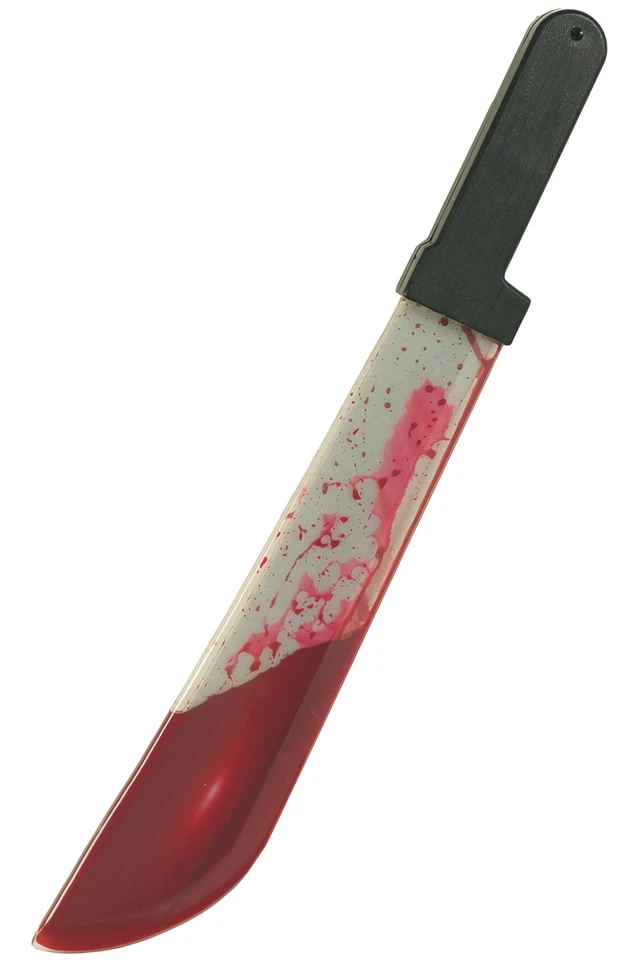 Brand New Bleeding Machete Knife Weapon Costume Accessory - Image 1 of 1