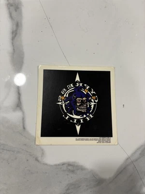 Vintage 1993 Cypress Hill Skull Jester Sticker Decal Printed USA Rap Hip Hop - Image 1 of 4