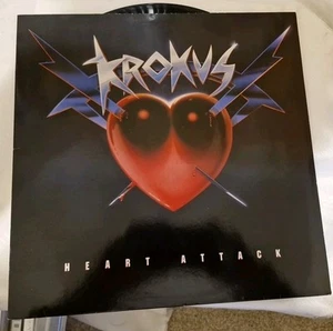 Krokus - Heart Attack 1988 LP MCA 255 388-1 First Press - Picture 1 of 7