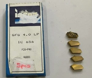 ISCAR PARTING OFF INSERTS 4mm GFG 4.0 LP IC656 - Picture 1 of 1