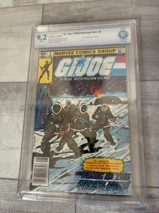 GI Joe #2 Quinn 1982 Comic CBCS 9.2 Graded Kiosk neue Platte + Plastikhülle - Bild 1 von 8