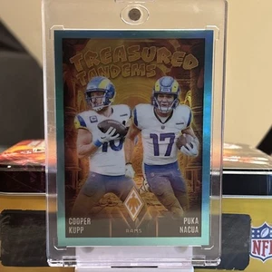 2024 Panini Phoenix - Teal /40 Puka Nucua Cooper Kupp Treasured Tandems SSP MINT - Bild 1 von 7