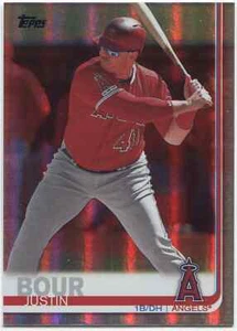 JUSTIN BOUR 2019 Topps Update RAINBOW FOIL - LOS ANGELES ANGELS - #US209 - Picture 1 of 1
