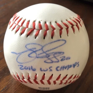 Matt Szczur SIGNIERTER BASEBALL CHICAGO CUBS 2016 World Series Champs - Bild 1 von 11