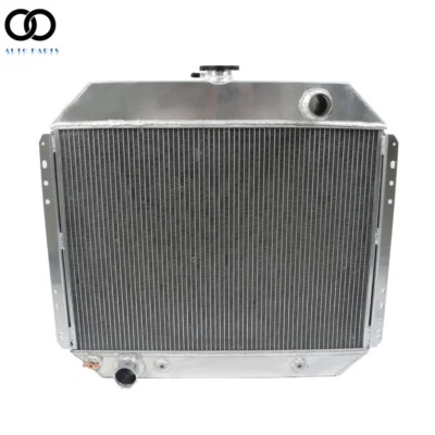 3 Row Aluminum Radiator For 1966-1979 Ford F100 F150 F250 F350 Bronco 1977 1978 - Image 1 of 4