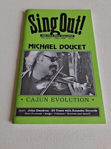 "Sing Out" The Folk Song Magazine Volume 35 #3 1990 Michael Doucet m482 - Picture 1 of 7