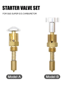 Carburetor Manual Choke Starter Valve Fast Idle Plunger For S&S Super E/G Carb - Foto 1 di 12