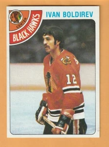 Ivan Boldirev Chicago Blackhawks 1978-79 Topps #135 12J - Imagen 1 de 2