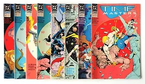 TIME MASTERS #1-8 DC COMIC BOOK FULL SERIES WAYNE SHINER THIBERT MARZAN 1990 - Picture 1 of 8