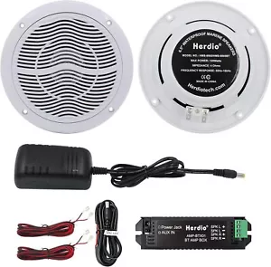 Herdio 6,5" 120W Bluetooth Deckenlautsprecher wasserdichte Heimkino lautsprecher - Bild 1 von 14