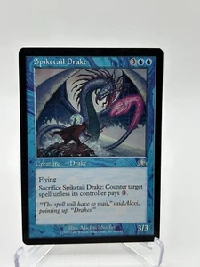 MTG 2000 Spiketail Drake - Creature Prophecy 48/143 PCY Uncommon Blue Magic Gath - Picture 1 of 2