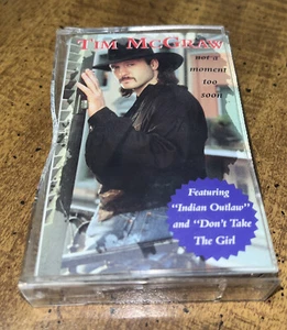 Not a Moment Too Soon by Tim McGraw (Cassette, Mar-1994, Curb) - Picture 1 of 2