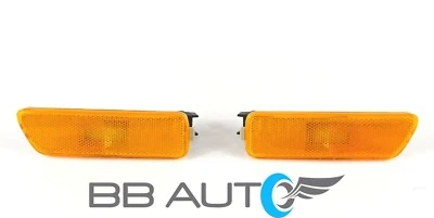 JUEGO DE LUCES MARCADORAS LATERALES PARA PARACHOQUES DELANTERO DERECHA IZQUIERDA PARA 99-05 VOLKSWAGEN JETTA GOLF Foto 1 de 2