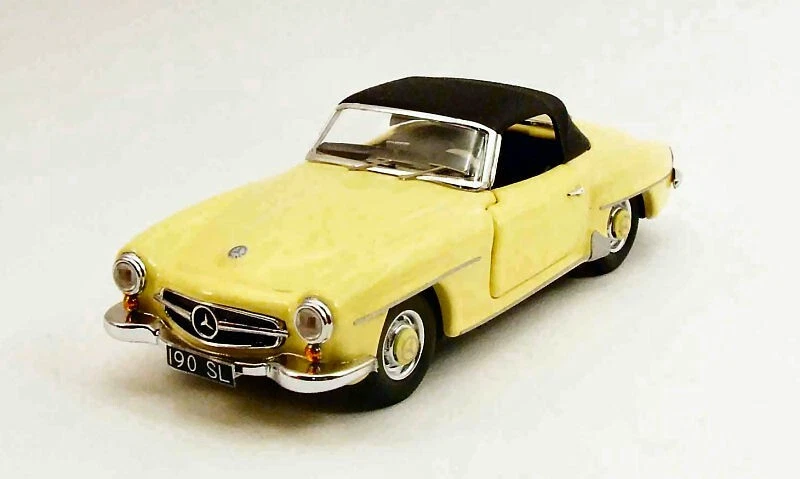 MERCEDES 190SL 1955 YELLOW 1:43 - Immagine 1 di 1