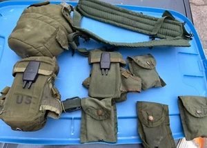 VTG U.S. Army Canteen Military Field Gear Water Bottle 10 plus Pieces - Picture 1 of 5