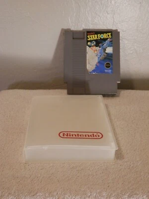 NES Star Force Video Game w/Plastic Nintendo Box - Image 1 of 2