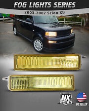 Fog Lights for 2003-2007 Scion XB Yellow Lens Driving Bumper Lamps w/Switch Kits