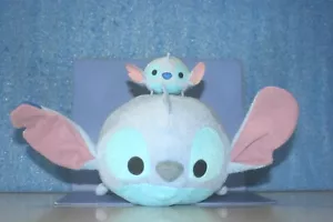 Disney Store Tsum Tsum Stitch Taglia S&M Peluche Bambola Set di 2 Mini,Media - Foto 1 di 13