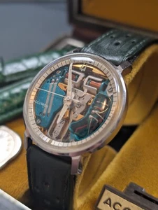Bulova Accutron Spaceview with Original Boxes, Buckle, Straps - 1969 - M9 - Picture 1 of 13