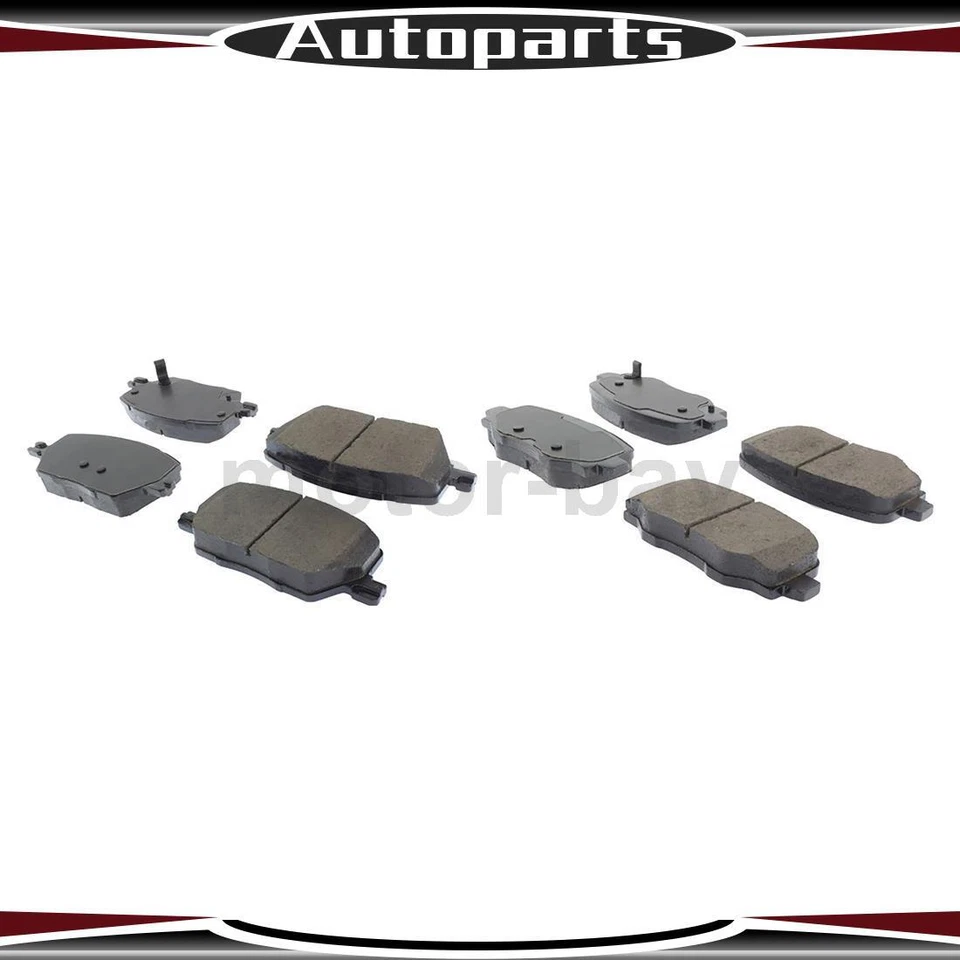 Pastillas de freno delanteras y traseras para Jeep Renegade 2018 2017 2016 2015 Centric Foto 1 de 4