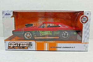 Jada Big Time Muscle 1970 Dodge Charger R/T (Voodoo Charger) 1:24 NIB - Picture 1 of 5