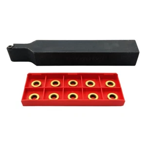 45° SRDPN 2525M10 25mm CNC Lathe Neutral Turning Tool Holder + 10Pcs RPMW1003MO - Picture 1 of 7