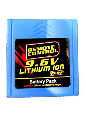 Batería de iones de litio de 9,6 V 600 MAH para nuevos coches brillantes con control remoto a control remoto Foto 1 de 3