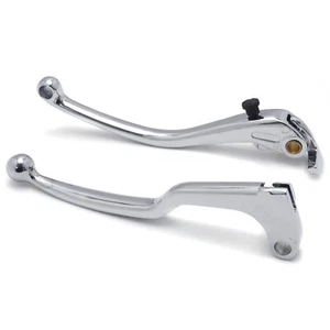 FOR Yamaha Brake + Clutch Hand Lever Chrome Style Set - YZF-R1, YZF-R6 2004-2012 - Picture 1 of 7