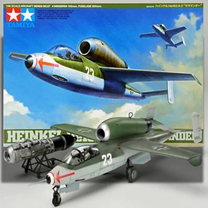 KIT MODELO 'SALAMANDRA' TAMIYA 61097 1/48 HEINKEL HE162 A-2 - Imagen 1 de 5