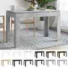 Dining Table Grey Sonoma Engineered Wood Kitchen Counter Dinner vidaXL